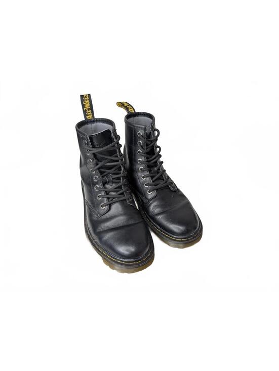 Dr. Martens Other - Dr. Martens Awley AW004 Black Leather 8-Eye Combat Boots Men's Size 7